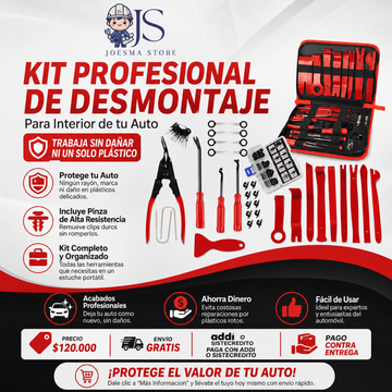 Kit Extractor De Grapas Y Clips Para Interiores De Auto 🛻🚚⚡