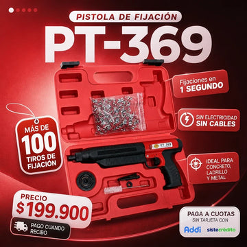 Pistola de Fijación de Impacto Manual PT-369