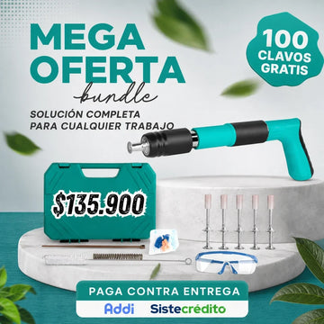 PISTOLA REMACHADORA DE ALTA PRESIÓN 🔥100 CLAVOS GRATIS🔥