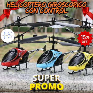 Helicoptero Giroscopico a control Remoto 🚁🚀