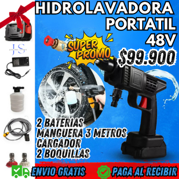 Hidrolavadora Portatil 48v®